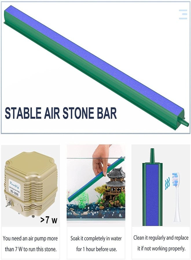 TRADESK Anky Aquarium Fish Tank Bubbles Air Stone Stick | Release Mineral Air Stone Bar for Aquarium| Aerator Bubble Diffuser with Air Pump Accessories Set Pack of 2 (6-INCH AIR Stick) - Image 4